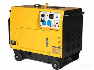 Generador Portátil Silencioso de 4.5kw, Refrigerado por Aire, 4 Tiempos, 220V CA, Monofásico, 50/60HZ, Arranque por Retroceso - Product Image 3