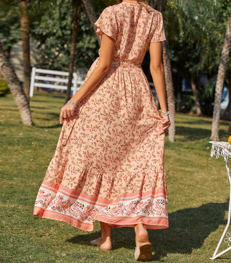 rayon beach dresses Kailani Dress - Seashell Rayon main image 1