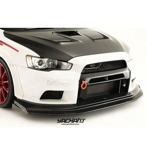 Fibra di carbonio dal 2008 al 2017 Mitsubishi Lancer Evolution X VS Wide Body Version Style labbro anteriore con Kit corpo diffusore per <span class=keywords><strong>EVO</strong></span> X - Product Image 1