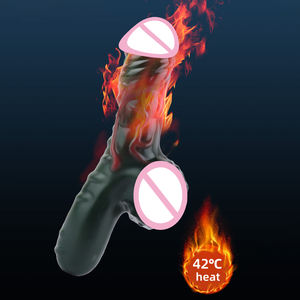 Günstige realistische Zunge lecken und saugen Vibratoren für Mann Heizung Finger Vibrator elektrische Sex saugen Vibratoren - Product Image 1