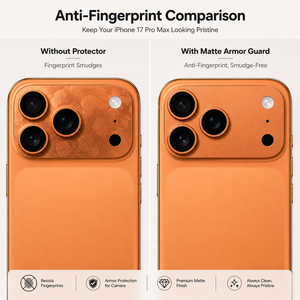 Protection d'objectif d'appareil photo en verre trempé HD transparent 9H pour 17/18 Pro Max avec cercle anti-reflet nocturne et protection à 360° - Product Image 3