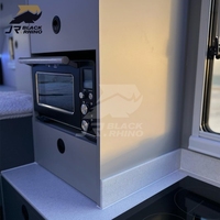 Camper Trailer Australie Box Rino Voyage Avec Salle De Bains Pop up 4x4 Caravan Top Expedition Off Road Large Popup