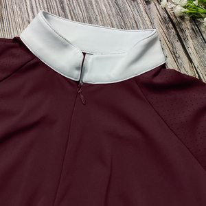 Camisa de Equitación de Manga Larga Transpirable con Malla de Aire para Mujer, Ropa Elegante de Manga Larga para Equitación - Product Image 6
