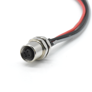 موصل M5 3 4 دبوس لحام الطاقة الصناعية مقبس تثبيتها الخلفية الذكور الإناث IP67 - Product Image 6