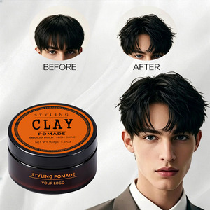 Pomada Fijadora Personalizada de Alta Fijación, Control Instantáneo de Bordes, Brillo Intenso, Textura No Pegajosa, Gel Fijador para Peinar el Cabello - Product Image 1