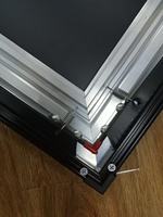 Bestseller 72 Zoll 16:9 UST ALR Fester Rahmen CLR Leinwand 4K Laser-Projektor Heimkino CBSP PET Kristall-Projektionsleinwände