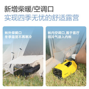 Tenda <span class=keywords><strong>da</strong></span> <span class=keywords><strong>Campeggio</strong></span> Vidalido Horizon 2.0 - Una Stanza, Una Cucina, Impermeabile e Resistente al Sole, Pieghevole, Accessori per Tenda Familiare - Product Image 5