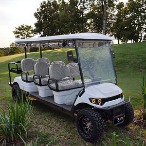 मिनी लक्जरी पुरानी इलेक्ट्रिक क्लासिक गोल्फ कार्ट 4 यात्री 6 सीट 8 सीट - Product Image 6