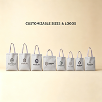 Bolsas de tela no tejida multicolor al por mayor con letras, casuales, con cierre a presión, biodegradables, con logo personalizado, para regalo, para venta minorista de ropa