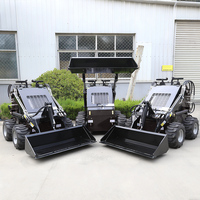 LIVRAISON GRATUITE Mini-chargeuse compacte Kubota Diesel EPA CE à chenilles ou sur roues avec accessoires – Prix abordable