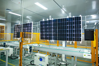 Ligne de production de modules solaires BIPV solution clé en main pour usine de fabrication de modules pv 30-50mw/an ligne de convoyage automatique