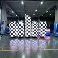 Affichage LED circulaire intérieur sur mesure pour la promotion de la marque