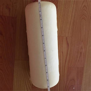 Oreiller de corps de <span class=keywords><strong>traversin</strong></span> de cylindre de rouleau cervical rond de mousse de mémoire de haute qualité de fabricant direct avec la couverture lavable démontable - Product Image 6