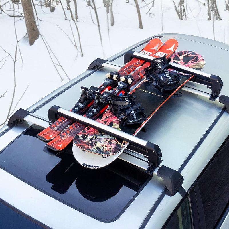 Leader Accessories Car Ski Snowboard Roof