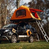 Carpa de techo de camping de lujo grande 4wd con skyview