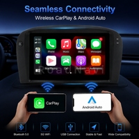 Autoradio Android 13 8'' RoadNavi avec écran HD, navigation pour Maserati 3200GT 4200GT 2004-2010, lecteur multimédia vidéo, Carplay, GPS