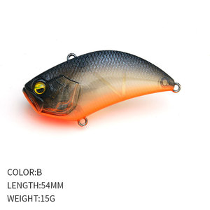 <span class=keywords><strong>WEI</strong></span> Fishing Hard Bait 54mm 15g Seefischerei Long Throw Bass Bionic Metal Sinking Vib Angel köder - Product Image 5