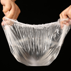 Film alimentaire élastique jetable en plastique pour réfrigérateur et cuisine, couvre-bol de conservation des aliments frais, vente en gros - Product Image 3