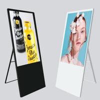 49 inç hareketli poster kurulu lcd kiosk reklam afişi ekran