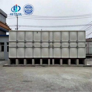 60000 lít Composite 5x4x3m FRP GRP cắt Bảng điều khiển lắp ráp cấp thực phẩm bể chứa nước ở Ấn Độ - Product Image 5