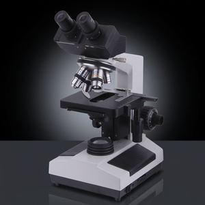Moniteur de pression sanguine médicale et médicale d'hôpital XSZ-N107 Microscope biologique binoculaire de coulée d'aluminium Double couche mécanique - Product Image 1