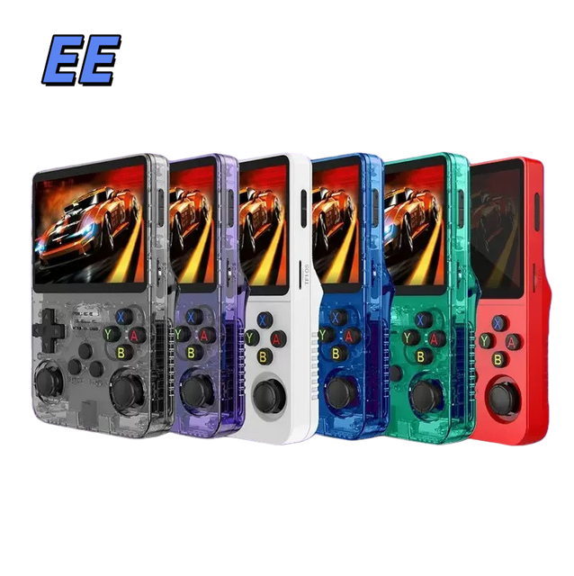 R36S Portable Retro Handheld Game Console with 3.5-inch Screen and 3000mAh Battery, Open Source EE System