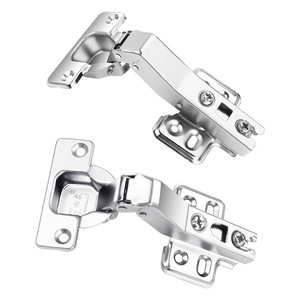 Charnière de meuble à 90 degrés en fer plaqué, design moderne et simple - Product Image 1
