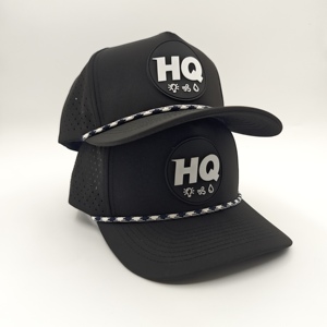 Gorras Deportivas Personalizadas de Alta Calidad de 5 Paneles, Poliéster/Algodón, con Parche de Leopardo, Logotipo con Corte Láser y Cierre a Presión - Product Image 5