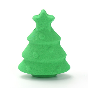 Bombas de Baño Efervescentes Personalizadas con Sal de Sodio Hidratante, Diseño de Árbol de Navidad, Estilo Adorable, Caja de Regalo, Lavables, Forma Divertida, 3 Años de Vida Útil, Indulgentes - Product Image 6