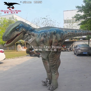 <span class=keywords><strong>Costume</strong></span> de <span class=keywords><strong>dinosaure</strong></span> léger imperméable à l'eau réaliste pour adultes fait à la main pour les produits de parc d'attractions - Product Image 4