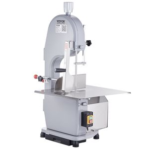 Commercial 1100W Electric Stainless Steel Countertop Bandsaw 19.3\" X 15\" Workbeach <b>Meat</b> <b>Processing</b> <b>Machine</b> 0.16-7.9 Inch - Product Image 1