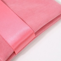 Pochette à cordon en velours double face pour rangement de cartes, bijoux, boucles d'oreilles, bagues et accessoires, avec fermeture à bouton-pression, Foshan