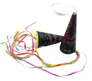 Halloween Verjaardag Wedding Party Trek Pop Confetti Poppers Hand Gooien Kleurrijke Streamer