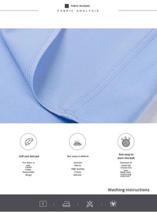 Camisa Elástica <span class=keywords><strong>de</strong></span> Manga Larga con Botones y Cuello en Contraste, Camisa <span class=keywords><strong>de</strong></span> Color Sólido, Corte Ajustado, Tallas M-5XL - Product Image 6