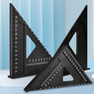 Autonomy Triangle Ruler 7cm Aluminum Multi Angle Measuring Tool For Woodworking - Product Image 2