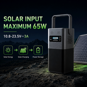 โรงงานผลิตโดยตรง เครื่องกำเนิดไฟฟ้าพลังงานแสงอาทิตย์แบบพกพา 89.6Wh 120W สำหรับการตั้งแคมป์กลางแจ้ง - Product Image 1