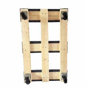 Chariot de manutention à plateforme à 4 roues personnalisable à bas prix d'usine pour les travailleurs de manutention de meubles en bois dur - Product Image 2