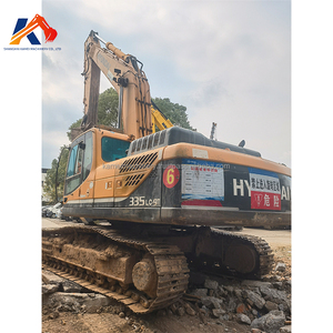 Excavatrice hydraulique sur chenilles Hyundai 335LC-9T d'occasion avec moteur High-Tech à engrenages et prix d'usine - Product Image 2
