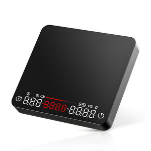 Metal Shell Espresso Pour-Over Modes Type-C Charging <b>Digital</b> <b>Kitchen</b> Mini Coffee Scale with <b>Timer</b> - Product Image 1