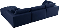 Sofá de esquina grande u XXL sofá de lujo europeo para sala de estar sofá reclinable conjunto de tela