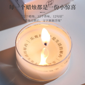 Vela Aromática Xiangli Tibetan Poetry 13G, Cera de Soja Multisensorial, Hecha a Mano, Regalo de Cumpleaños de Alta Gama, Venta al Por Mayor - Product Image 2