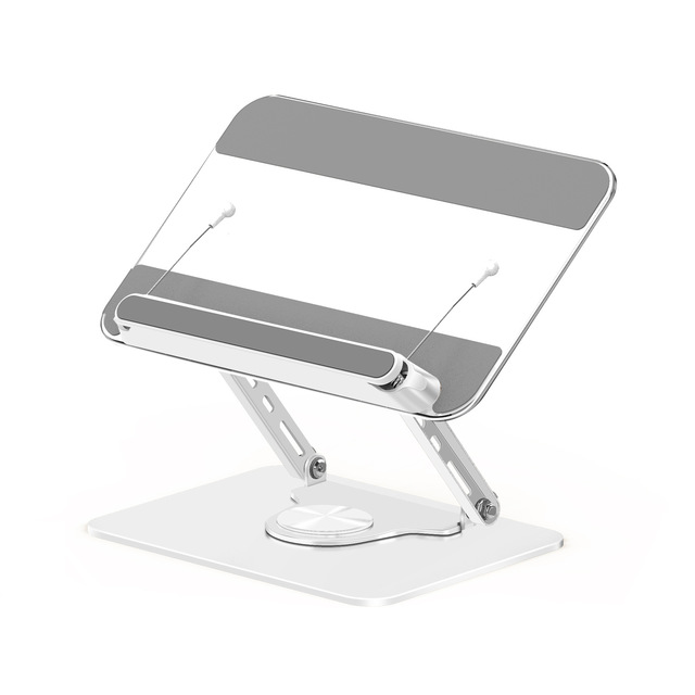 New Hot Sale clear Acrylic Book Display Stand Holder Hands Free Flexible 360 Rotating Book Stand for Reading Cook Book
