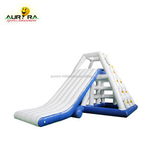 Parc aquatique gonflable en PVC commercial <span class=keywords><strong>populaire</strong></span> échelle d'eau montée jeu interactif pyramide gonflable toboggan Aqua Park - Product Image 5
