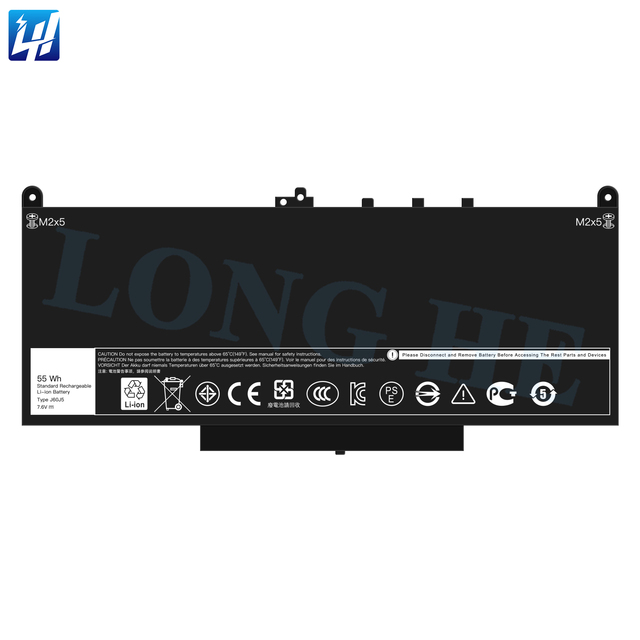 7198mAh 7.6V High Quality Lithium-ion Laptop Replacement Battery J60J5 for Latitude E7270 E7470