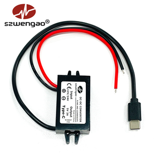 Convertisseur abaisseur de tension DC-DC 8-32V <span class=keywords><strong>12V</strong></span> 24V vers <span class=keywords><strong>5V</strong></span> 3A pour voiture, chargeur d'alimentation <span class=keywords><strong>USB</strong></span> Type-C 15W pour téléphone portable et iPad - Product Image 5