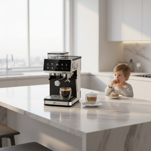 Nuova Macchina per Caffè Espresso Abbolife con Controllo Digitale, 20 Bar, Elettrica con Doppio Boiler - Product Image 5