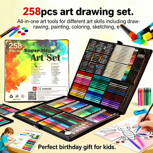 258 Miếng Vẽ Nghệ Thuật Tiểu Học Di Động Cho Trẻ Em - Product Image 2