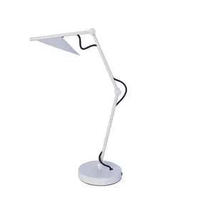 Adjustable High And Low Desktop Learning White Dimmable Led Office Lamp