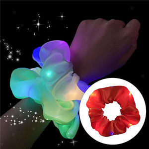 Coleteros LED para el Cabello, Coleteros Elásticos con Luz LED para Mujeres y Niñas, Bandas para el Cabello para Halloween, Navidad y Fiestas - Product Image 6