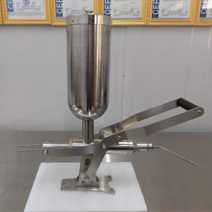 Máquina Manual Multifuncional de Acero Inoxidable 304 de 5L para Rellenar <span class=keywords><strong>Donas</strong></span>, Pasteles, Mermelada, Crema e Infusiones - Product Image 2
